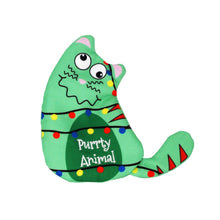 Load image into Gallery viewer, KONG Christmas Holiday Purrsonality Catnip Cat Toy with Refill Tube