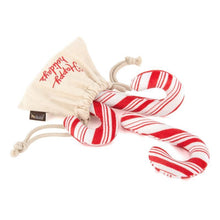 Load image into Gallery viewer, Holiday Classic Candy Canes Christmas Dog Toy Set