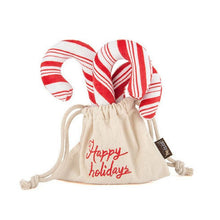 Load image into Gallery viewer, Holiday Classic Candy Canes Christmas Dog Toy Set