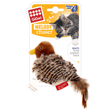 Load image into Gallery viewer, Gigwi Melody Chaser Bird Motion Activated Cat toys
